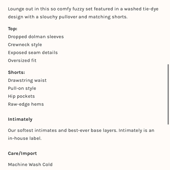 NWT Free People Kelley lounge set inHyacinth combo - Picture 5 of 6